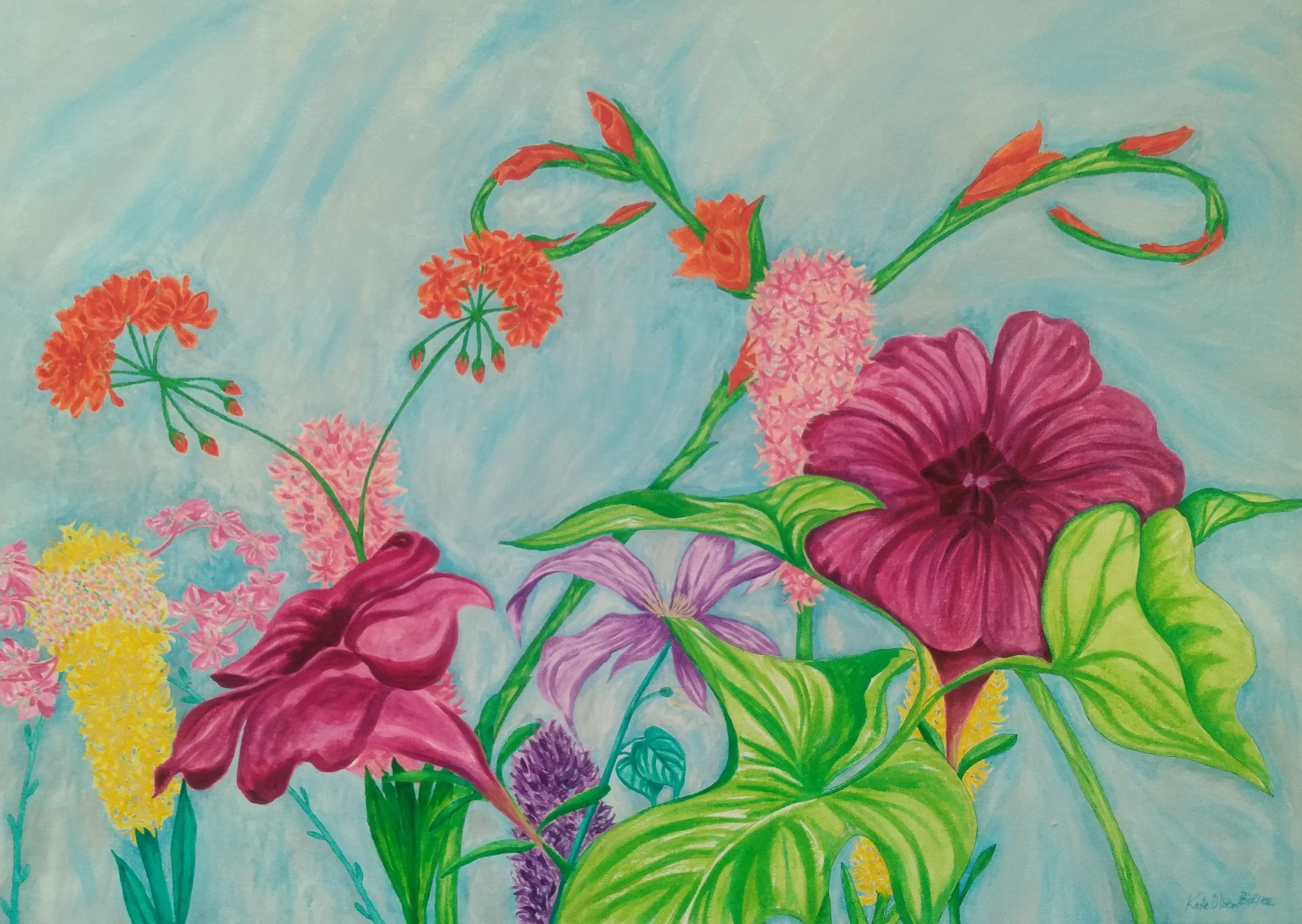 Flowers — Kate Olsen Birner, Artist